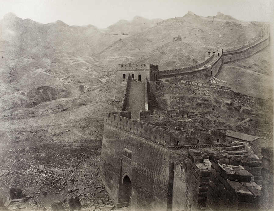Die chinesische Mauer bei Badaling, 1877, National Archives (London)